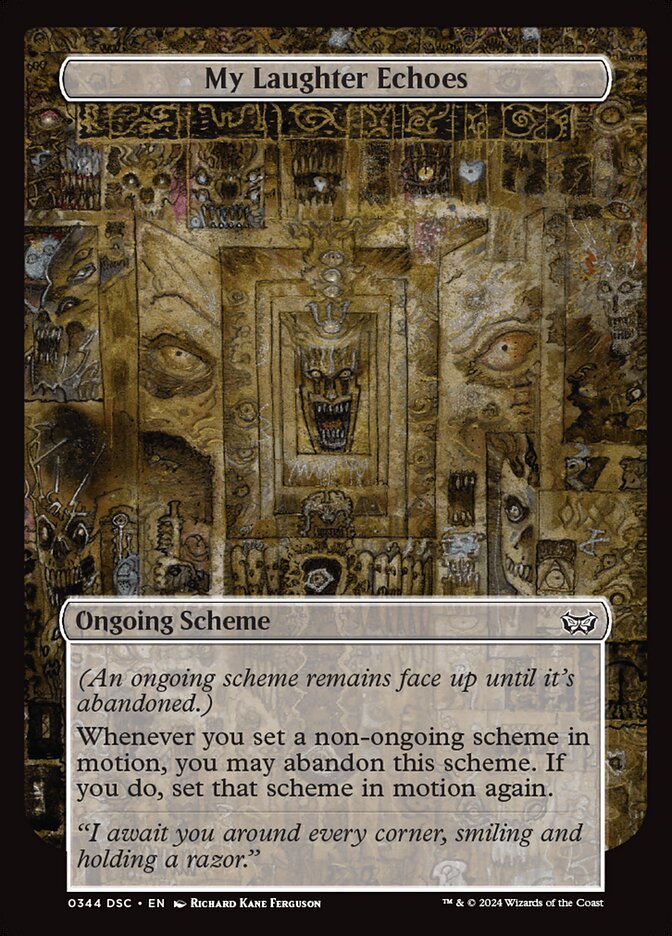 My Laughter Echoes, Duskmourn: House of Horror Commander · 0344
