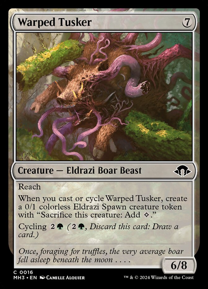 Warped Tusker, Modern Horizons 3 · 0016
