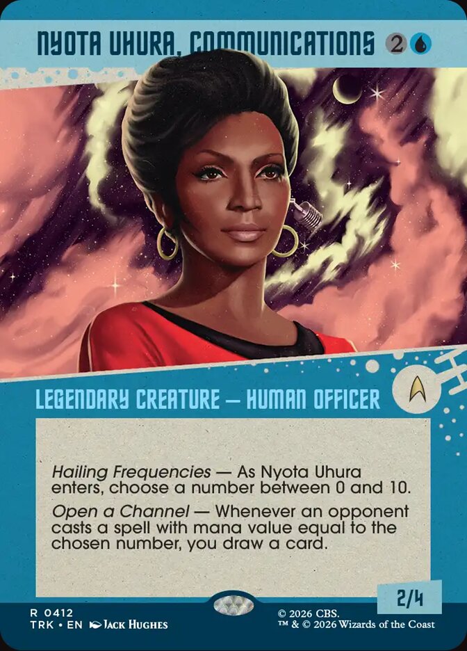 Nyota Uhura, Communications, Star Trek · 0412