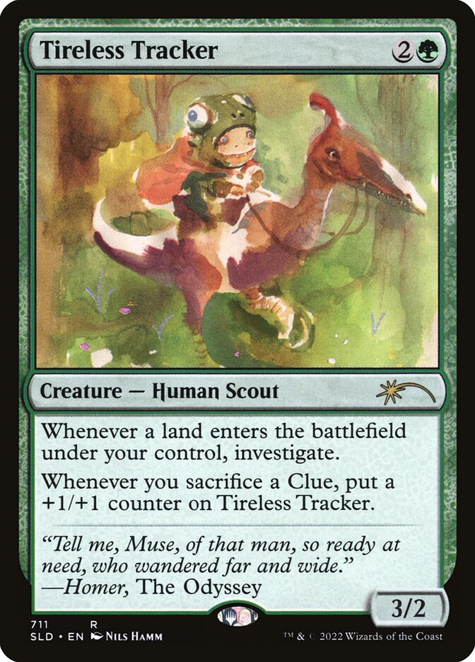 Tireless Tracker, Secret Lair Drop · 711