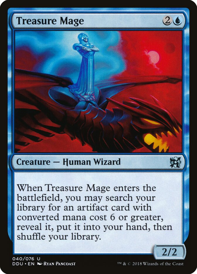 Treasure Mage, Duel Decks: Elves vs. Inventors · 040/076