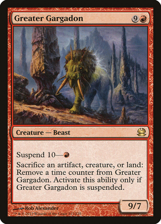 Greater Gargadon, Modern Masters · 117/229