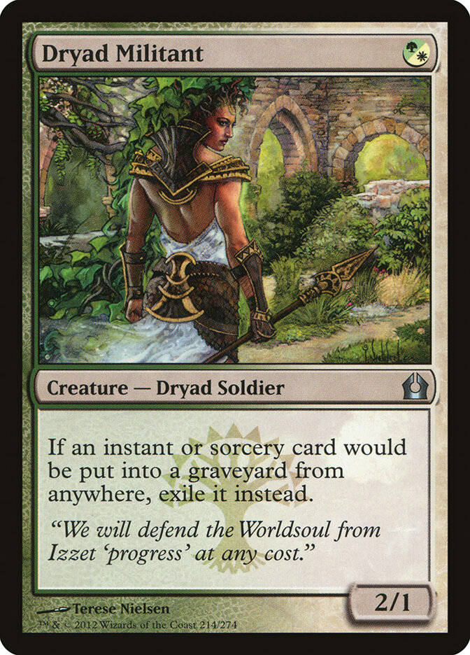 Dryad Militant, Return to Ravnica · 214/274