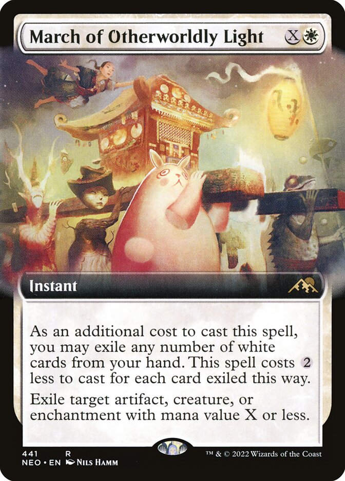 March of Otherworldly Light, Kamigawa: Neon Dynasty · 441