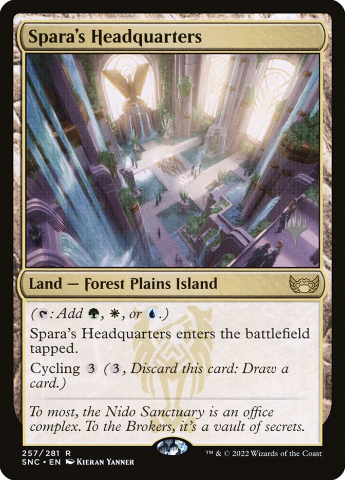 Spara's Headquarters, Streets of New Capenna Promos · 257/281