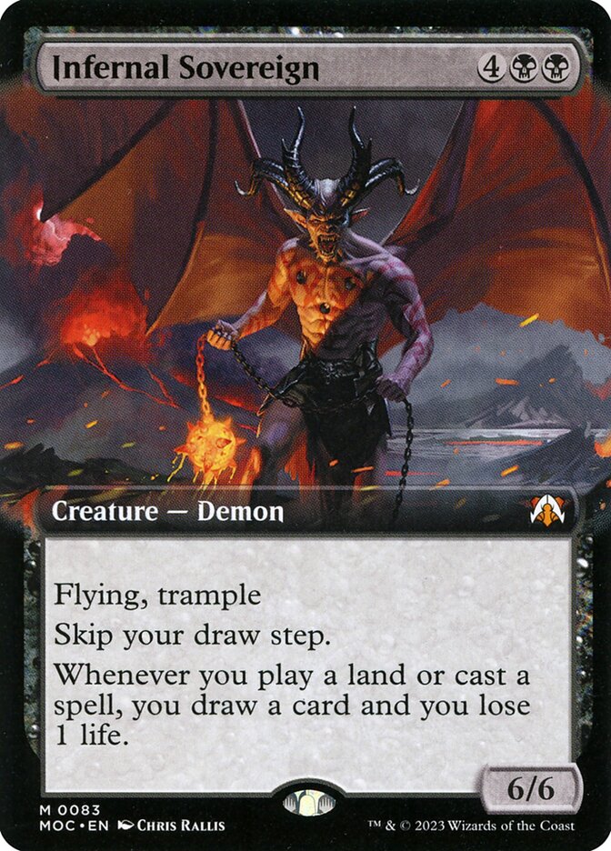Infernal Sovereign, March of the Machine Commander · 0083