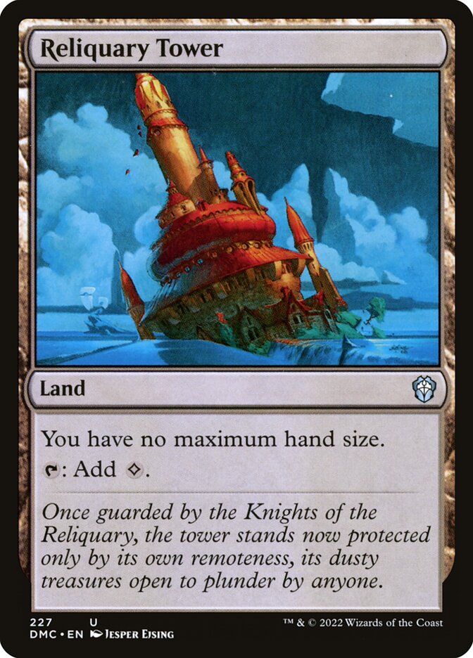 Reliquary Tower, Dominaria United Commander · 227