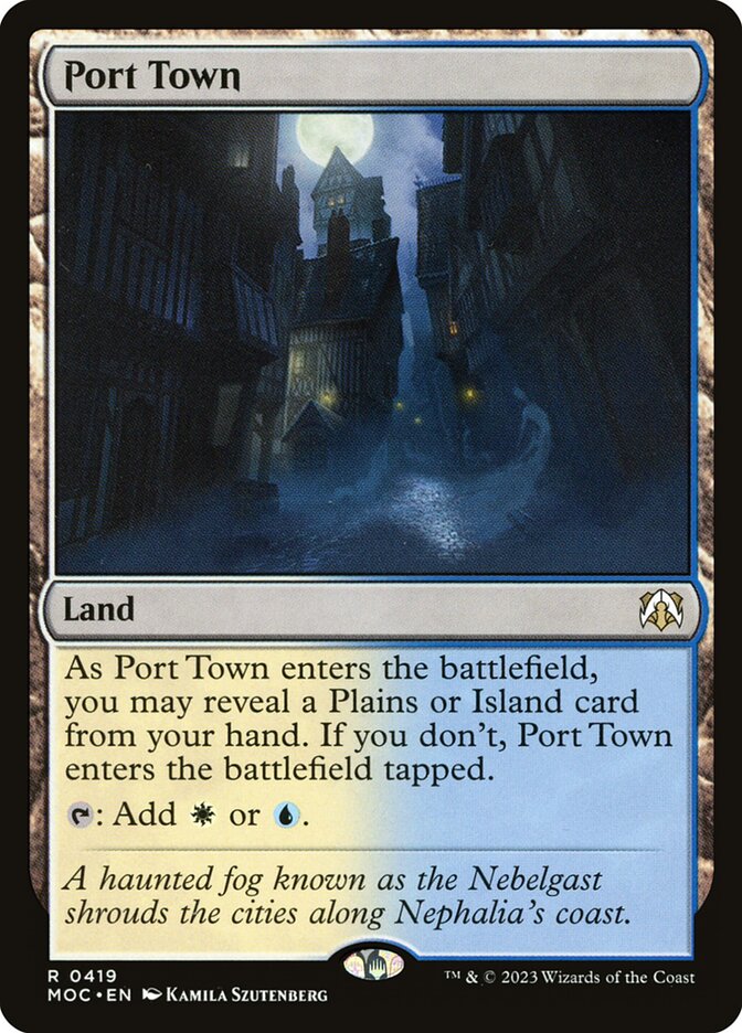 Port Town, March of the Machine Commander · 0419