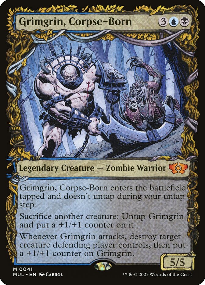 Grimgrin, Corpse-Born, Multiverse Legends · 0041