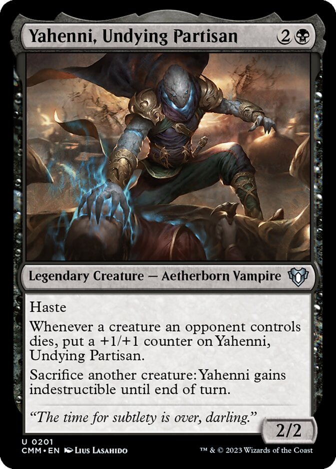 Yahenni, Undying Partisan, Commander Masters · 0201