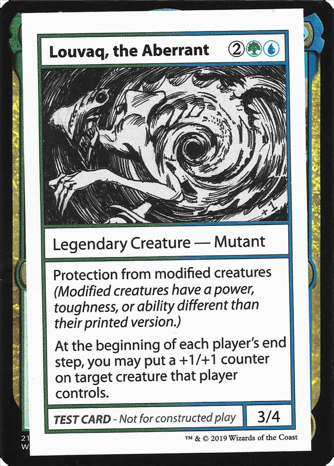 Louvaq, the Aberrant, Mystery Booster Playtest Cards 2021 · 095/121