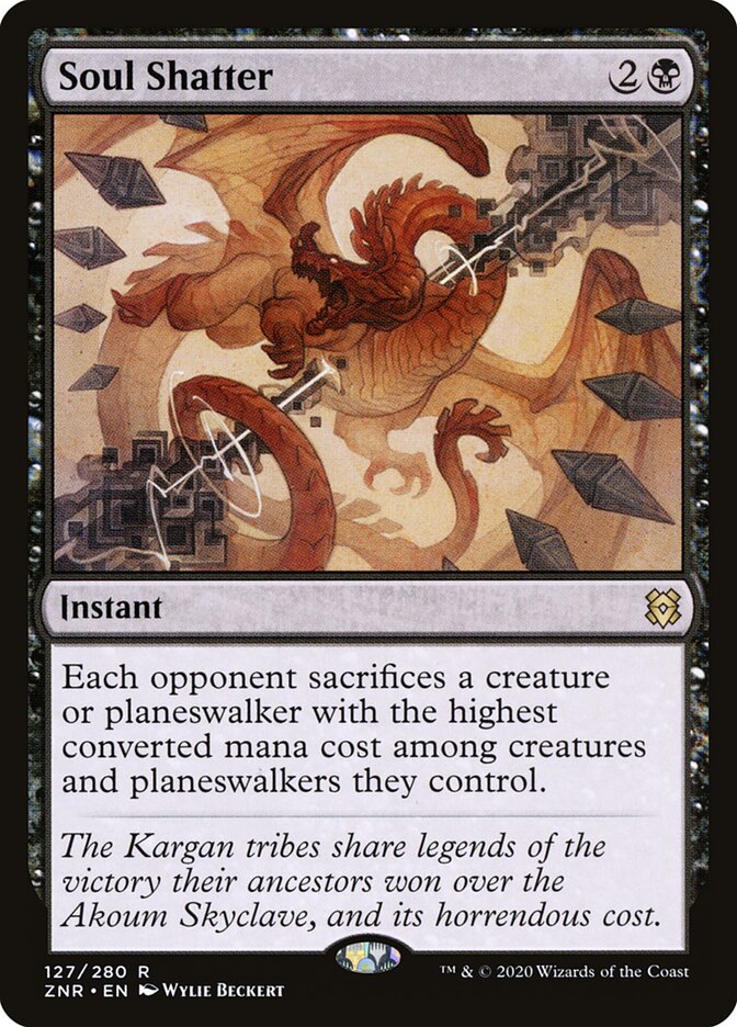 Soul Shatter, Zendikar Rising · 127/280
