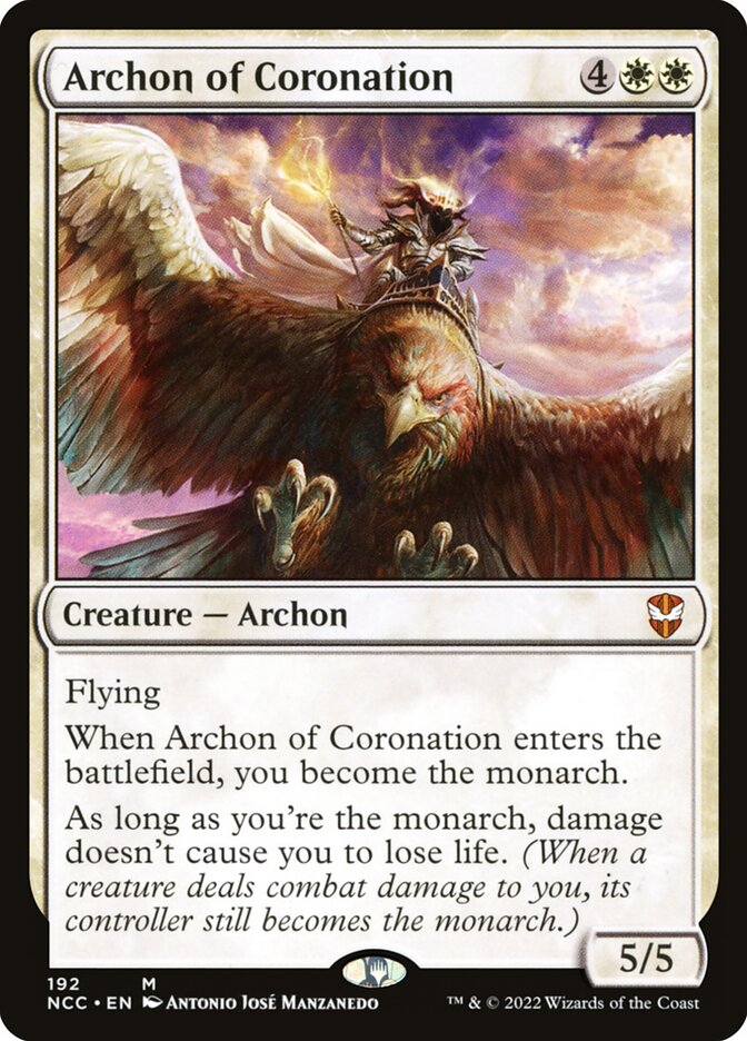 Archon of Coronation, New Capenna Commander · 192