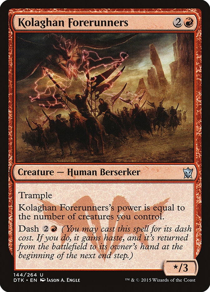 Kolaghan Forerunners, Dragons of Tarkir · 144/264