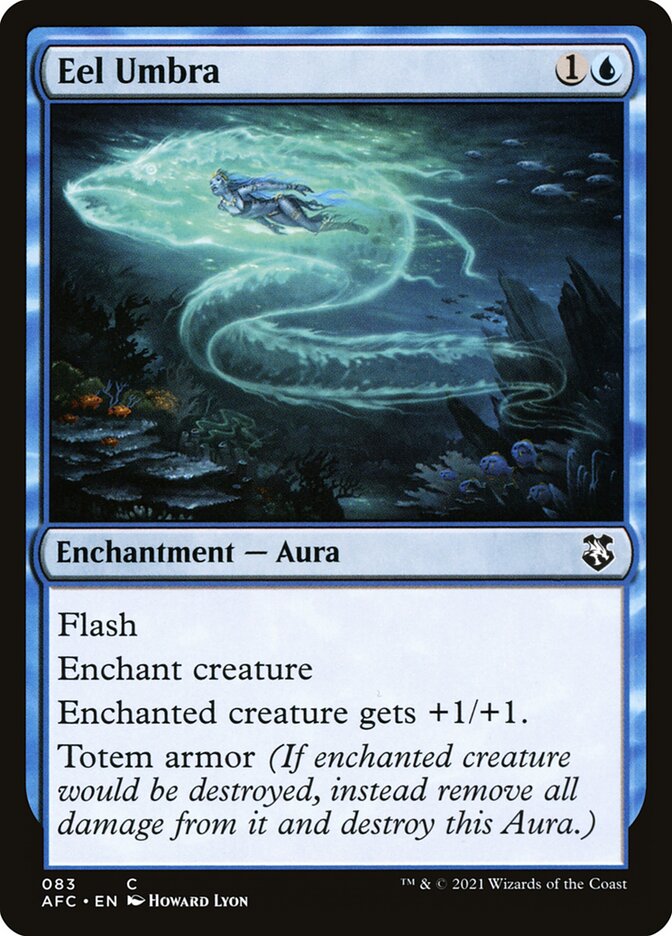 Eel Umbra, Forgotten Realms Commander · 083