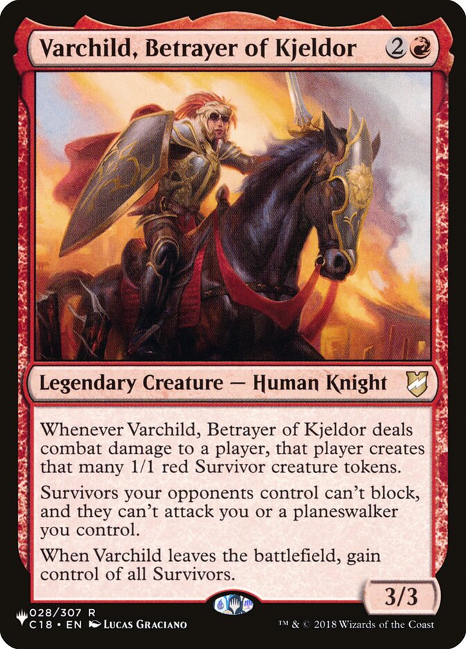 Varchild, Betrayer of Kjeldor, The List · c18-28
