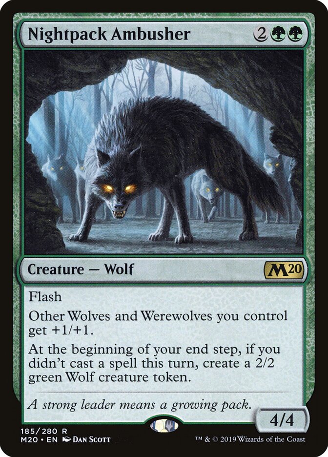 Nightpack Ambusher, Core Set 2020 · 185/280