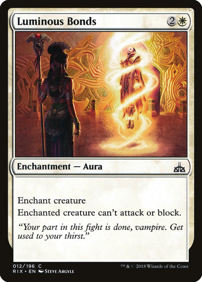 Luminous Bonds, Rivals of Ixalan · 012/196