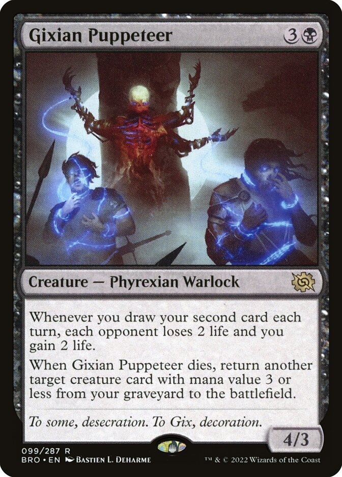 Gixian Puppeteer, The Brothers' War · 099/287