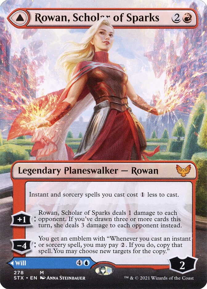 Rowan, Scholar of Sparks // Will, Scholar of Frost, Strixhaven: School of Mages · 278