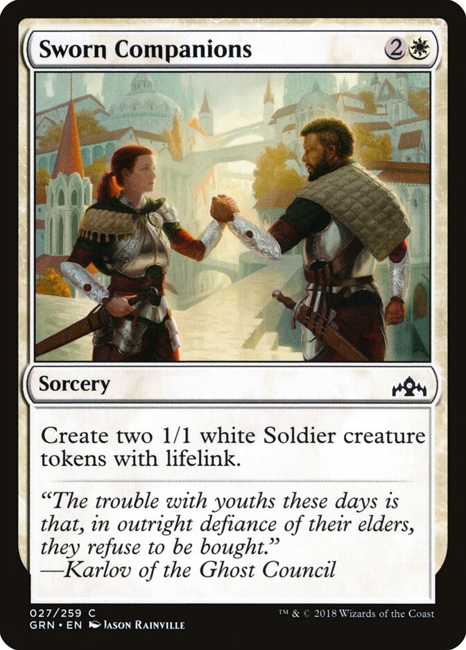 Sworn Companions, Guilds of Ravnica · 027/259