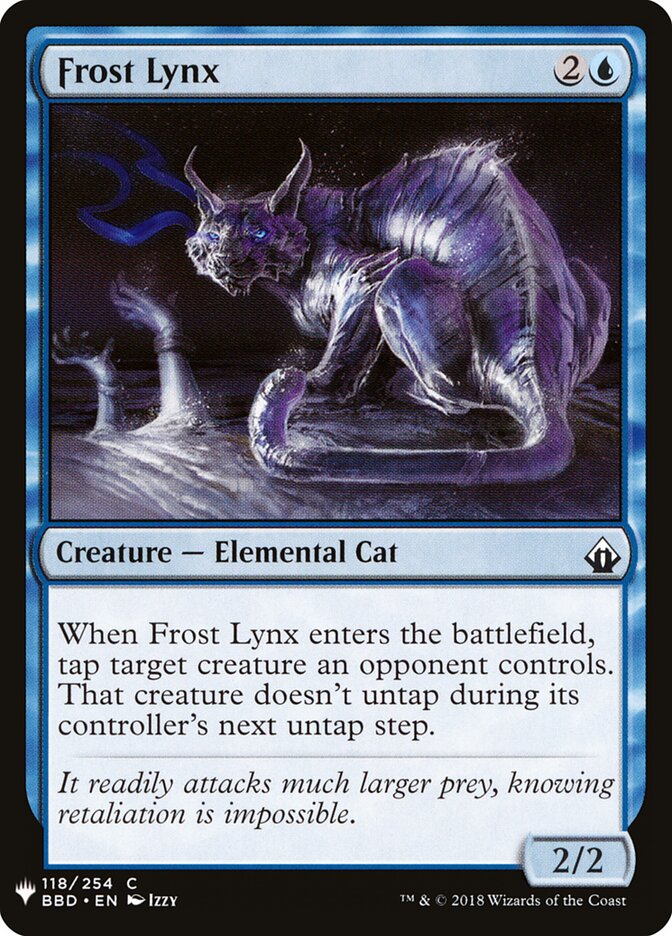Frost Lynx, The List · bbd-118