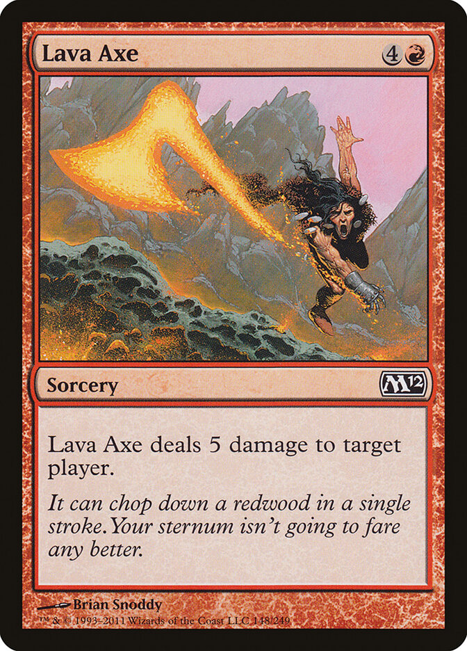 Lava Axe, Magic 2012 · 148/249