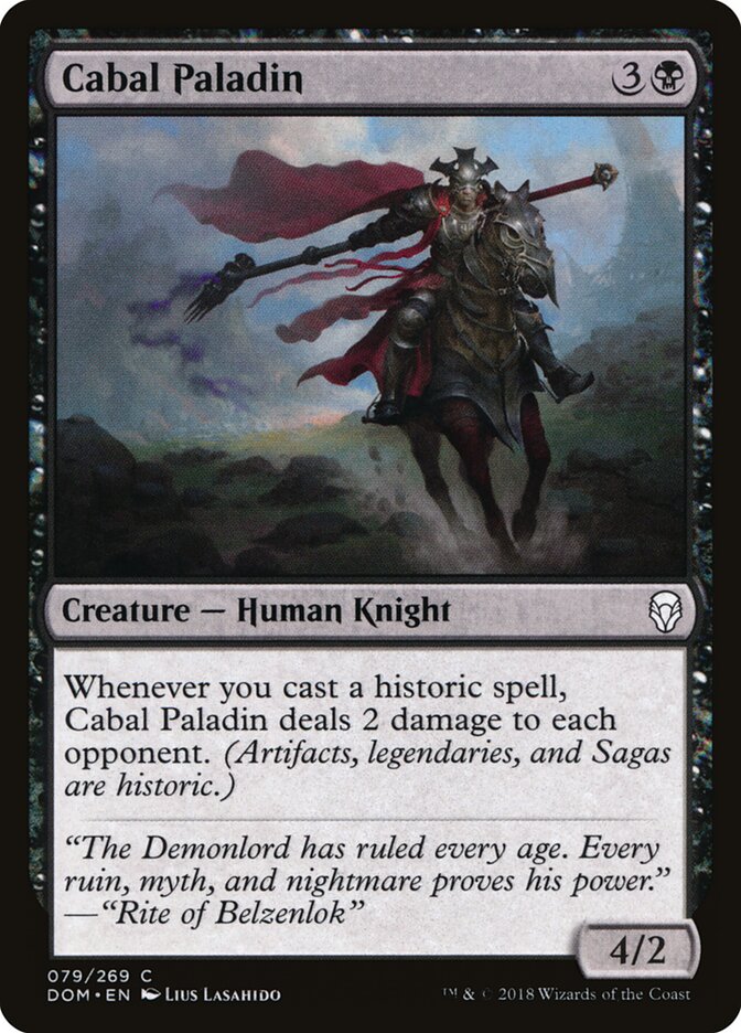 Cabal Paladin, Dominaria · 079/269