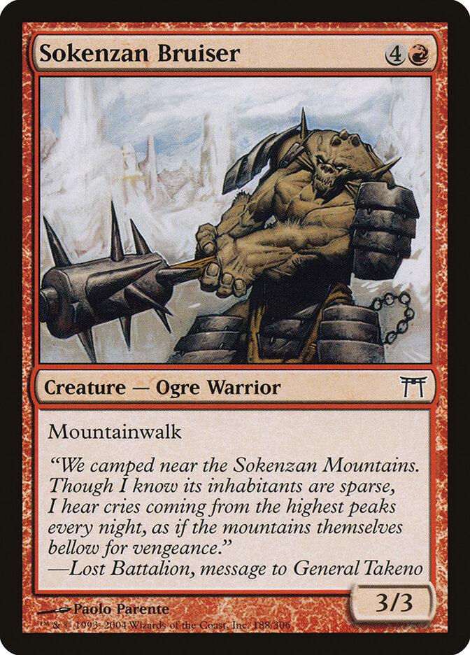 Sokenzan Bruiser, Champions of Kamigawa · 188/306