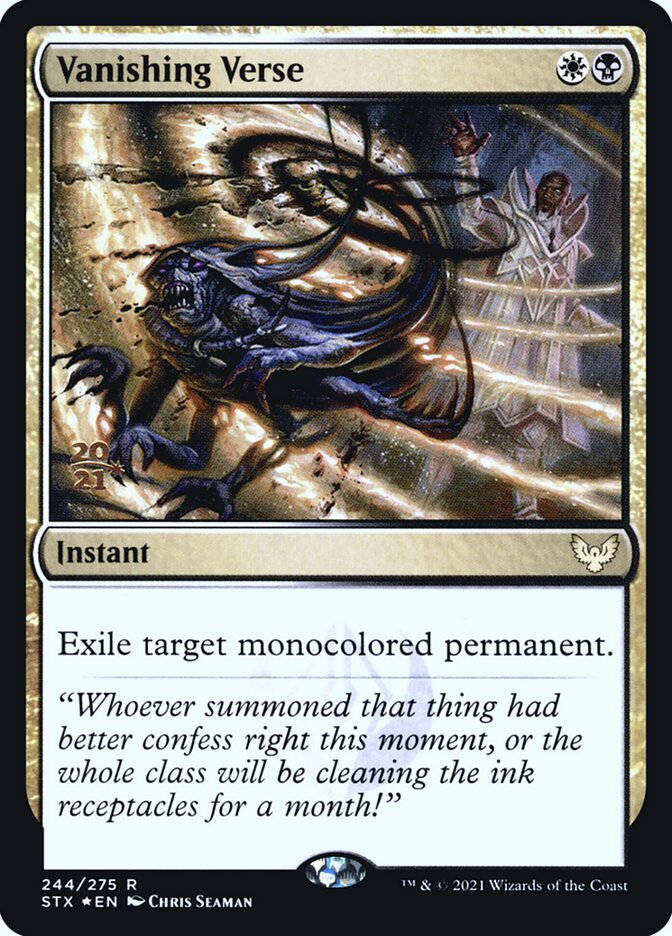 Vanishing Verse, Strixhaven: School of Mages Promos · 244/275