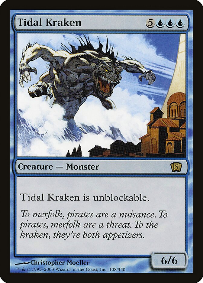 Tidal Kraken, Eighth Edition · 108-star