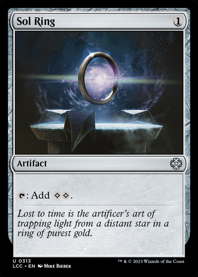 Sol Ring, The Lost Caverns of Ixalan Commander · 0313