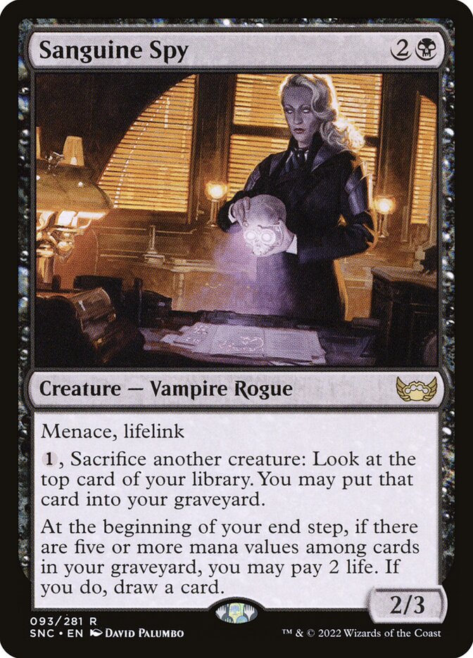 Sanguine Spy, Streets of New Capenna · 093/281