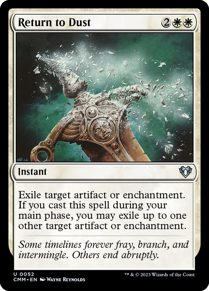 Return to Dust, Commander Masters · 0052
