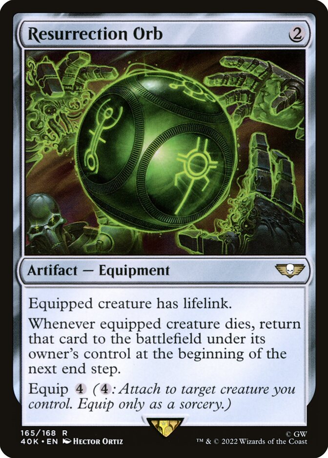 Resurrection Orb, Warhammer 40,000 Commander · 165/617