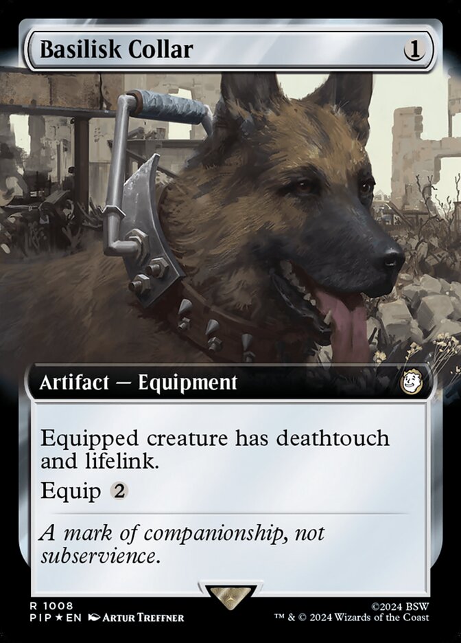 Basilisk Collar, Fallout · 1008