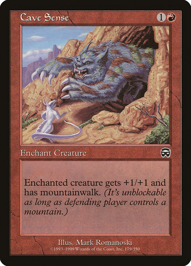 Cave Sense, Mercadian Masques · 179/350