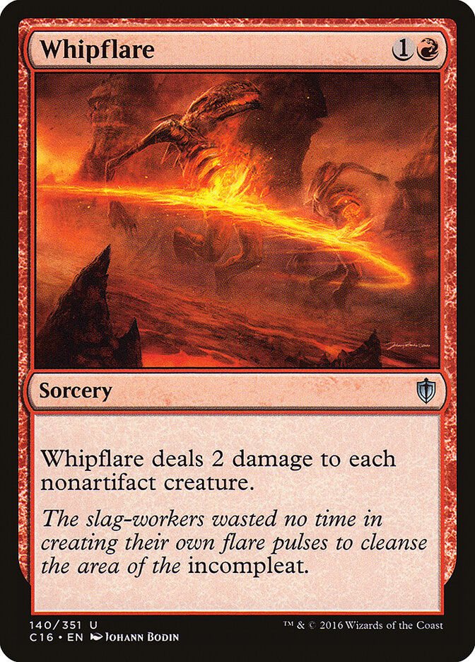 Whipflare, Commander 2016 · 140/351
