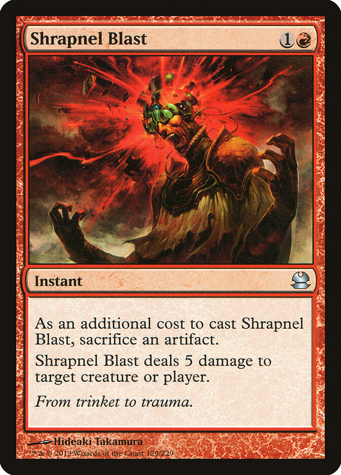Shrapnel Blast, Modern Masters · 129/229