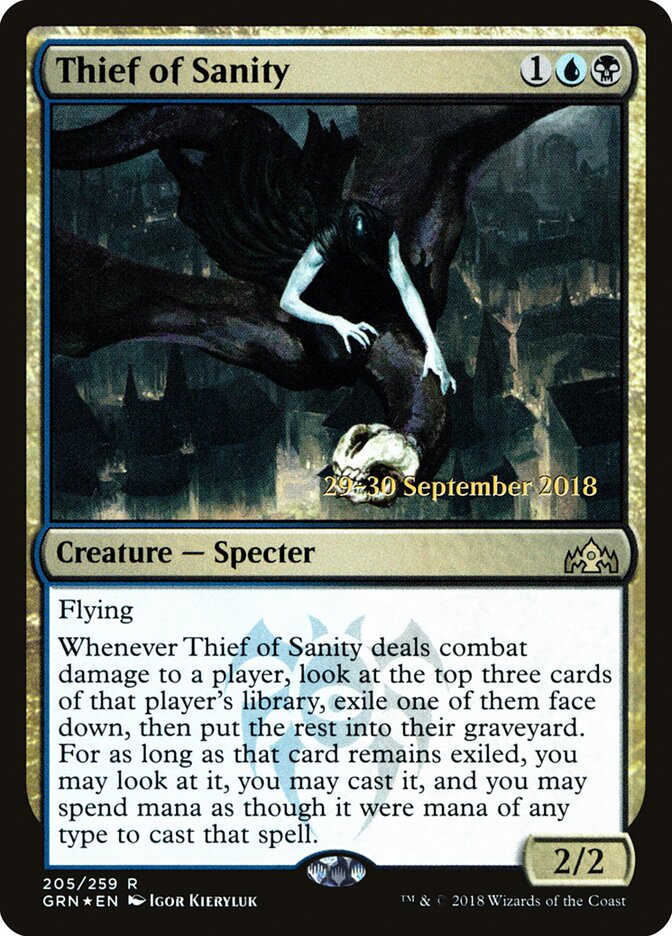 Thief of Sanity, Guilds of Ravnica Promos · 205/259