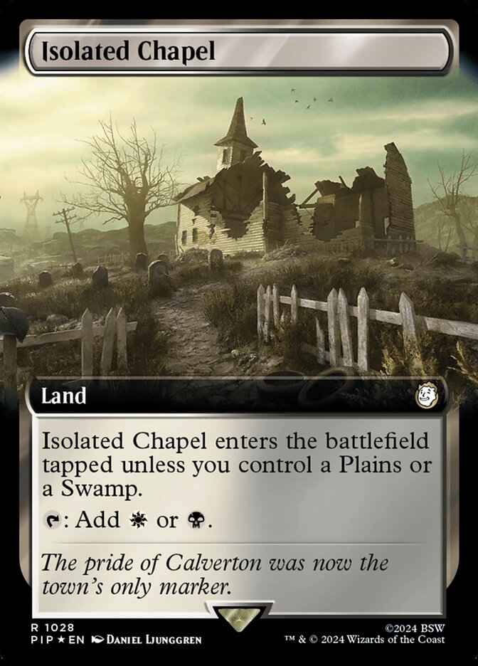 Isolated Chapel, Fallout · 1028