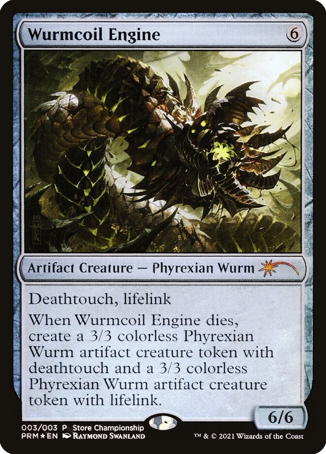 Wurmcoil Engine, Wizards Play Network 2021 · 003/006