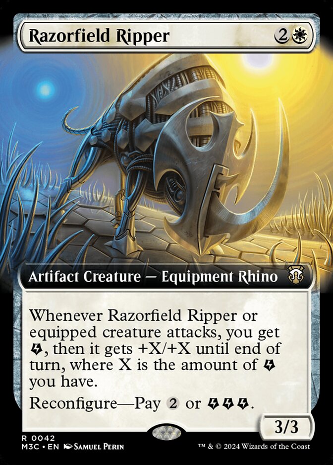 Razorfield Ripper, Modern Horizons 3 Commander · 0042