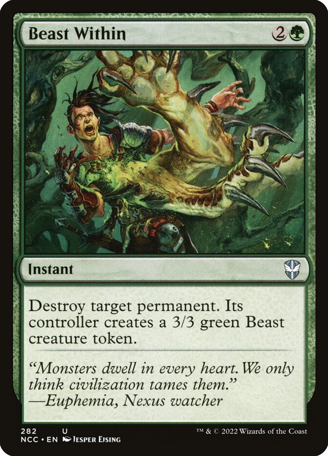 Beast Within, New Capenna Commander · 282