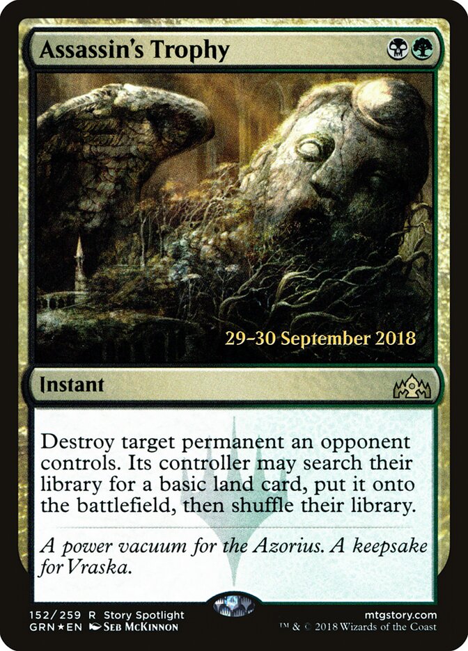 Assassin's Trophy, Guilds of Ravnica Promos · 152/259