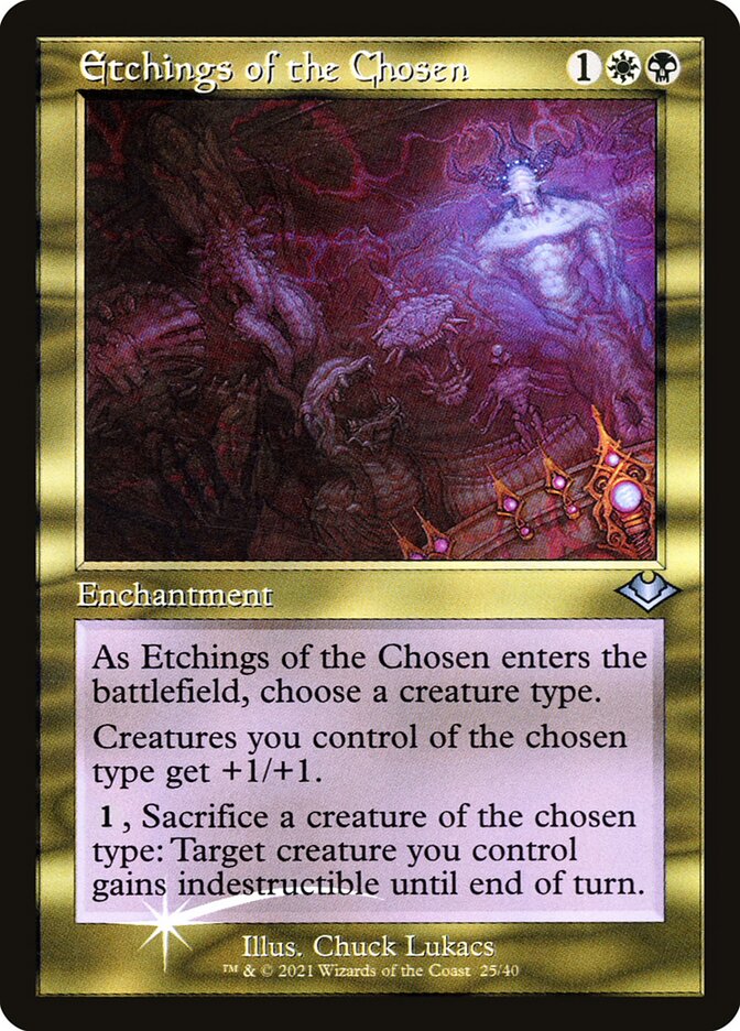 Etchings of the Chosen, Modern Horizons 1 Timeshifts · 025/040