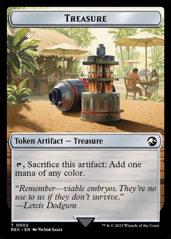 Treasure, Jurassic World Collection Tokens · 0002