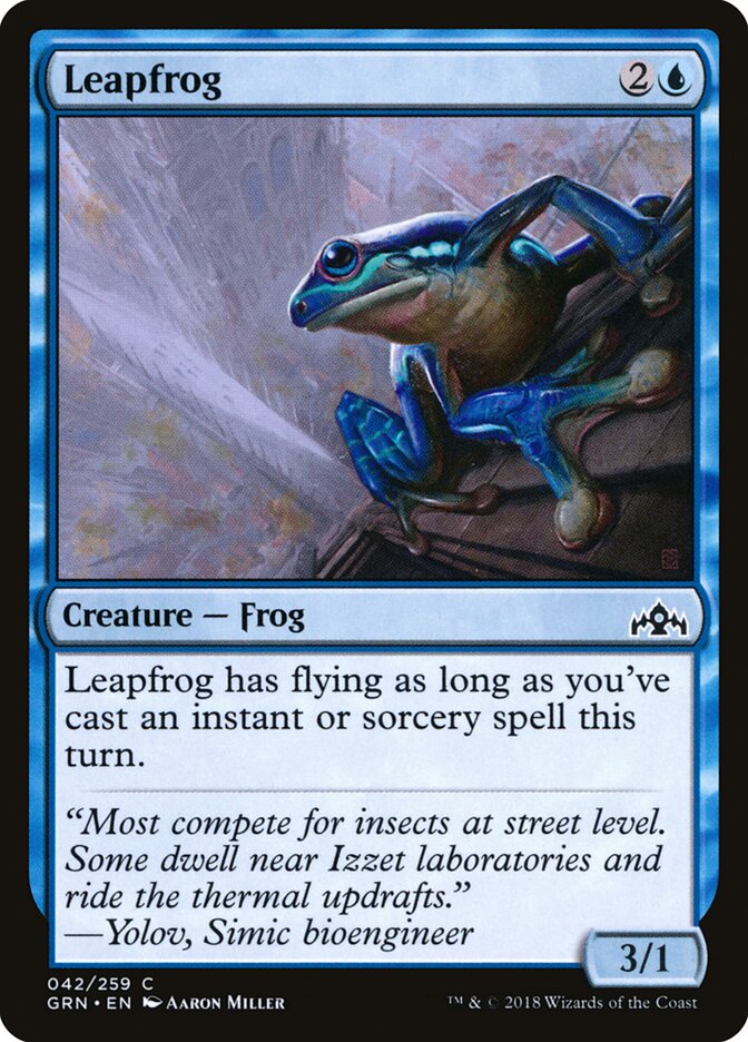 Leapfrog, Guilds of Ravnica · 042/259