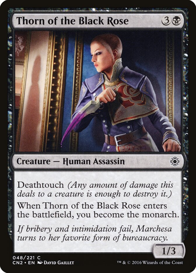Thorn of the Black Rose, Conspiracy: Take the Crown · 048/221