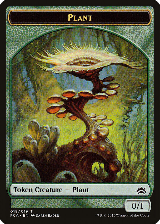 Plant, Planechase Anthology Tokens · 018